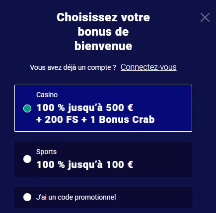 Frumzi Casino Bonus
